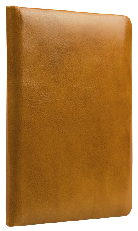 Adressbuch DIN A5 (gebunden) | Echtleder | VINTAGE hellbraun